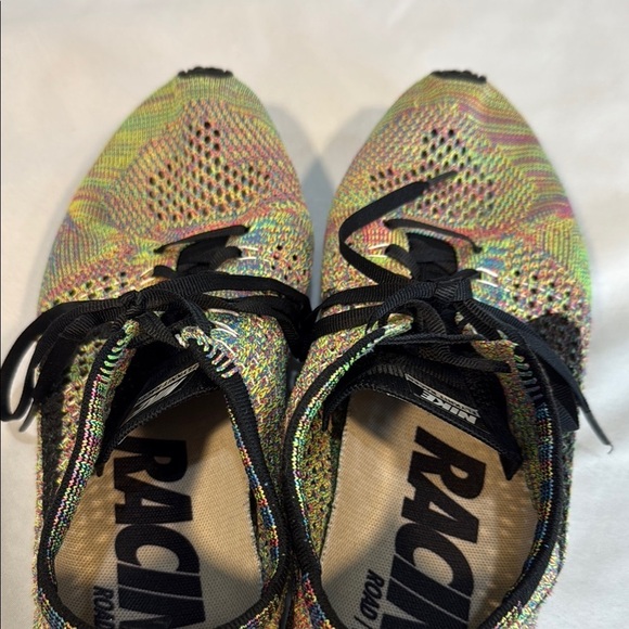 Nike 2012 Flyknit Racer Multicolor 1.0 sz 8, Preowned,  Black Tongue VERY RARE - Picture 6 of 11